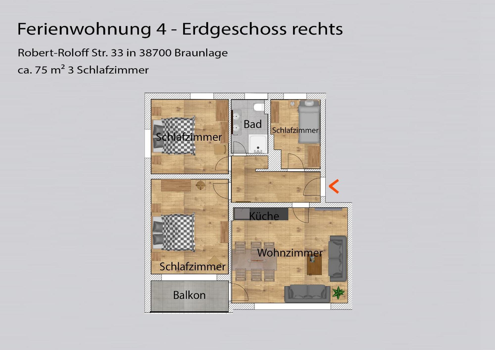 Auszeit-Im-Harz Haus 3 Wohnung 4 Braunlage Luaran gambar